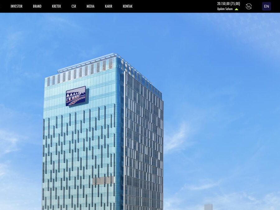Gudang Garam Website